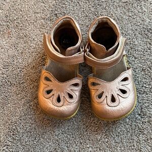 Adorable Metallic Baby Shoes